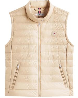 Tommy Hilfiger キルティング ベスト - ナチュラル