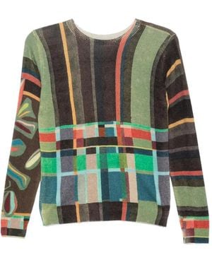 JEi'S Pull À Motif Géométrique - Green