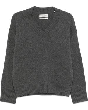 Marc O' Polo V-Neck Jumper - Grey
