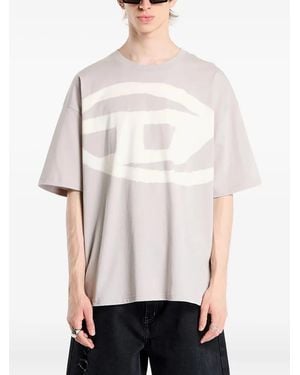 DIESEL T-Boxt-Bleach T-Shirt - White