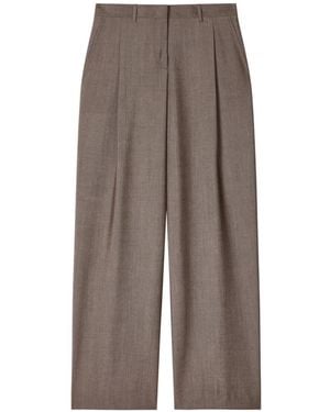 Paul Smith Pleated Trousers - Brown