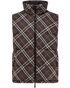 Burberry Waistcoats - Brown