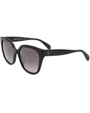 Rag & Bone Cat-Eye Sunglasses - Black