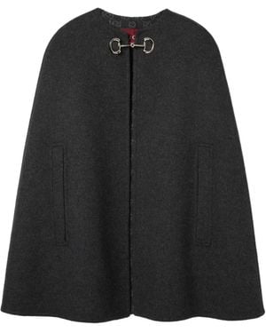 Gucci Horsebit Cape - Schwarz