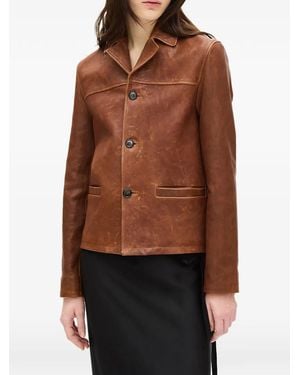 Ann Demeulemeester Giacca - Marrone