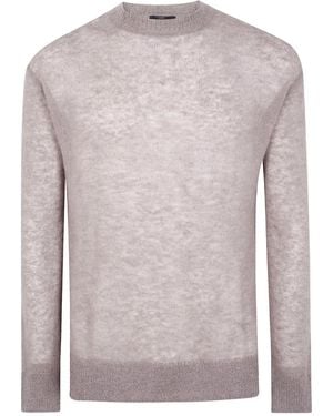 Emporio Armani Crew-Neck Jumper - Grey
