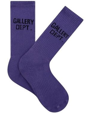 GALLERY DEPT. Gerippte Socken - Lila