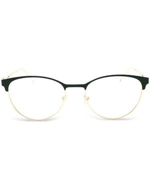 BOSS Gafas Con Montura Redonda - Blanco