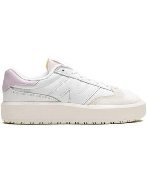 New Balance Ct302 Leather Sneakers - White