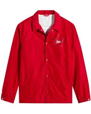 Converse Chaqueta Coaches de x Patta - Rojo