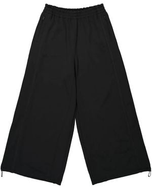 Vetements ワイド トラックパンツ - ブラック