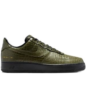 Nike Air Force 1 Low croc sneakers - Grün