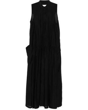 Christian Wijnants Dess Midikleid - Schwarz