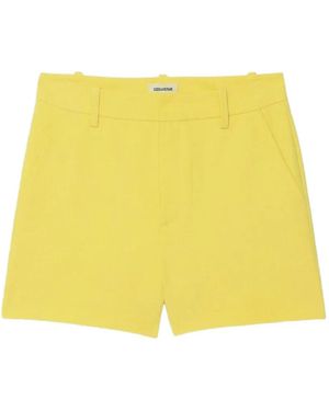 Zadig & Voltaire Sidou Shorts - Yellow