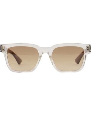 Saint Laurent Square-Frame Sunglasses - Natural
