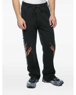 Ksubi Kings Synthesis Jogginghose Mit Flammenprint - Schwarz