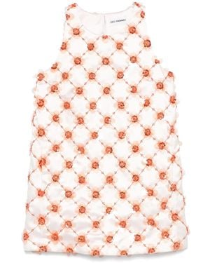 Des Phemmes Bell Mini Dress - Natural