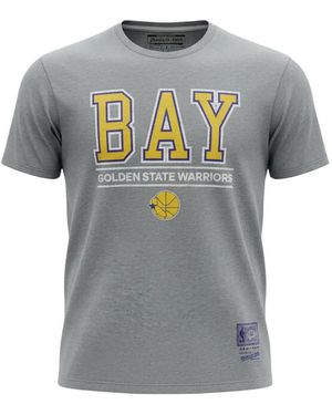 Mitchell & Ness Nba Golden State Warriors T-Shirt - Grey