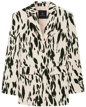 Anine Bing Laika Blazer - White