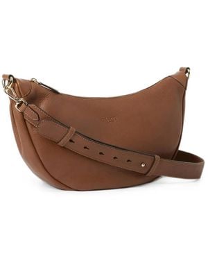 Osprey Oxford Leather Crossbody Bag - Brown