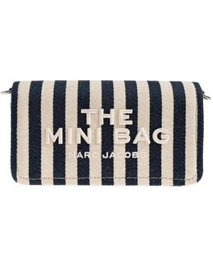 Marc Jacobs Striped Tote Bag - Blue