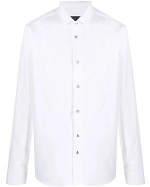 Philipp Plein Camicia Con Inserti - Bianco