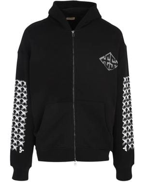 Exit Society Hoodie Zippé À Logo Imprimé - Noir