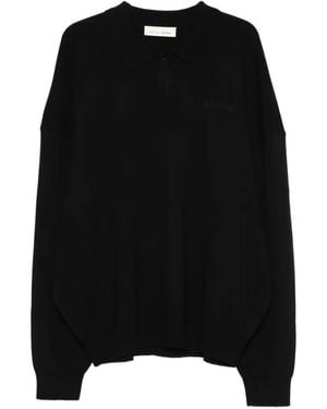 Fear Of God Polo Signature 90S À Logo Brodé - Black