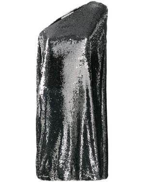 Stella McCartney Sequined One-Shoulder Dress - Black