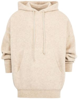 Rick Owens Drawstring Hoodie - Natural