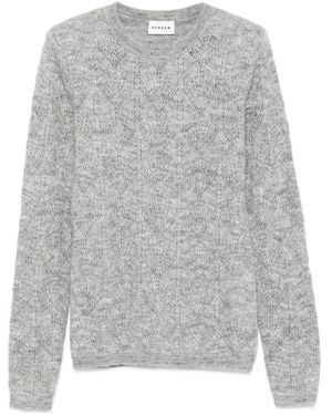 P.A.R.O.S.H. Pullover Mit Geometrischem Muster - Grau