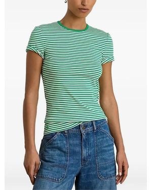 Ralph Lauren Striped T-Shirt - Green