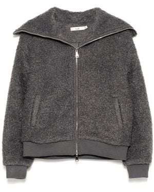 B+ AB Faux-Fur Jacket - Grey