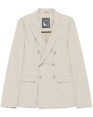Herno Double-Breasted Blazer - White