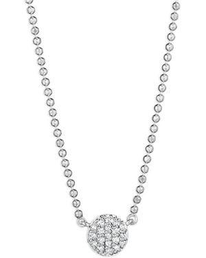 Phillips House Micro Infinity Diamond Necklace - Metallic