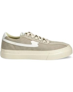 Stepney Workers Club Sneakers aus Wildleder - Weiß