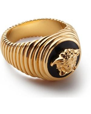 Versace Medusa Ring - Metallic
