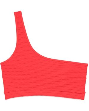 Duskii Einschultriges Bikinioberteil - Rot