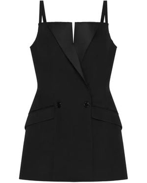 Givenchy Mini Tailored Dress - Black