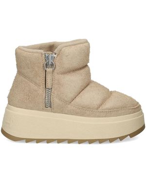 Ash Malicabis Ankle Boots - Natural