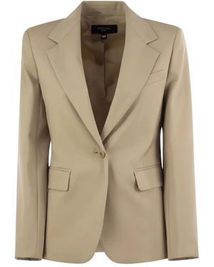 Weekend by Maxmara シングルジャケット - ナチュラル