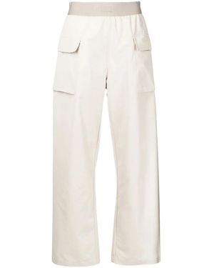 Fear Of God Logo-Waist Cargo Trousers - White