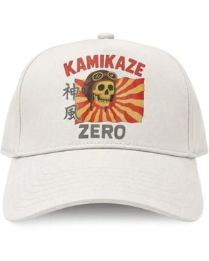 Melt Gorra Con Motivo Gráfico - Blanco