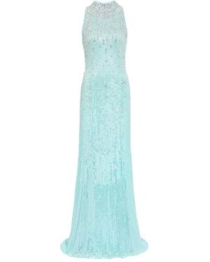Jenny Packham Benue Abendkleid - Blau