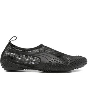 PUMA Mostro Flex Round-Toe Trainers - Black
