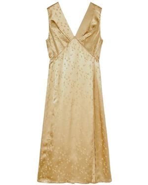 RETORI Sleeveless Midi Dress - Metallic
