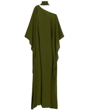 Taller Marmo Barths Scarf-Detail Maxi Dress - Green
