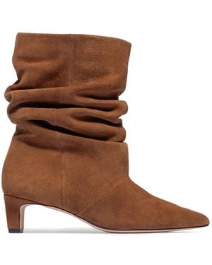 Bernardo Etta Suede Ankle Boots - Brown