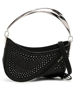 Mugler Borsa Tote Spiral Curve 01 - Nero