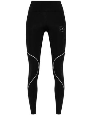 adidas By Stella McCartney Legging À Logo Imprimé - Black